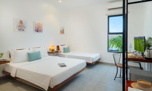 Onederz Hostel Siem Reap Room Type - Deluxe Twin Room