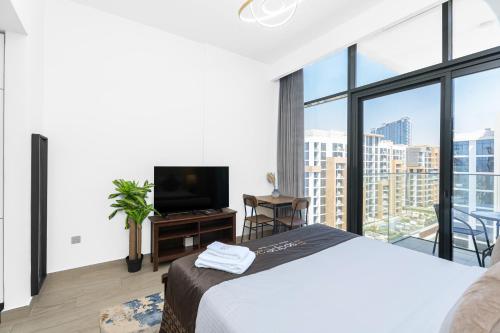 Escape24 Stylish Studio Azizi Riviera 8 Meydan one Dubai, Dubai (Foto 8)