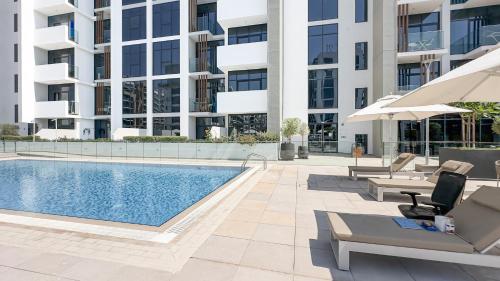 Escape24 Stylish Studio Azizi Riviera 8 Meydan one Dubai, Dubai (Foto 5)