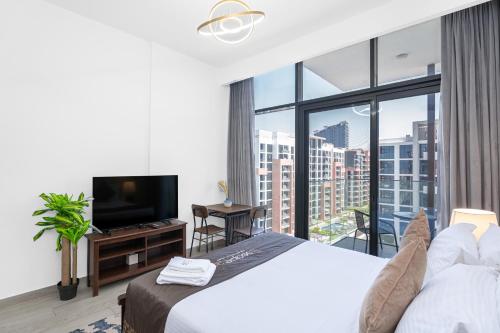 Escape24 Stylish Studio Azizi Riviera 8 Meydan one Dubai, Dubai (Foto 7)