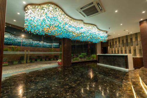 Lobby, Clarks Inn Suites Hyderabad, Near Shamshabad Airport in Hyderabad