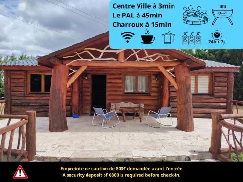 Chalet- Le Samoyède - Location, gîte - Saint-Pourçain-sur-Sioule
