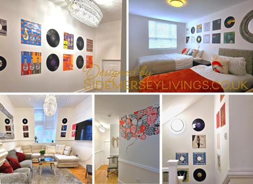 Sidemersey Livings - Spacious Loft for bigger groups - Very Central and Cosy, Liverpool (foto 3)