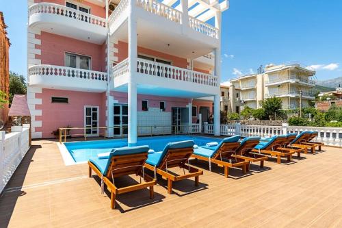 Goro 10 - Front Pool, Kitchen & Parking, Химара (фото 9)