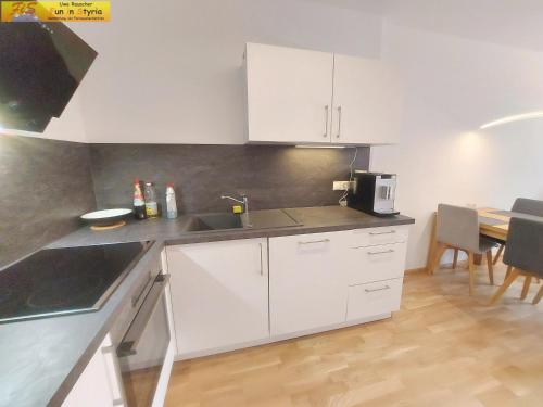 virtuve, Apartment Bergzeit in Mitterberg (Styria)