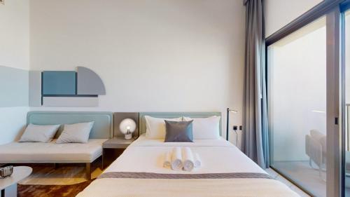 Vacationer Holiday Homes I Calm Studio Apartment l Wi-Fi, Private Balcony & Equipped Kitchen, Dubaj (fotografie 9)