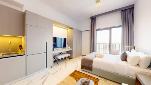 Vacationer Holiday Homes I Bright Studio Apartment in Meydan I Mag Eye 910, Дубай (фото 3)