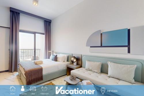 Vacationer Holiday Homes I Bright Studio Apartment in Meydan I Mag Eye 910, Dubai