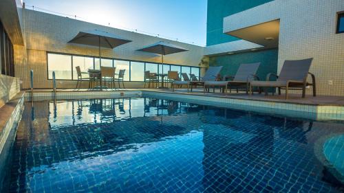 Peldbaseins, Mais Hotel Aeroporto Salvador in Lauro de Freitas