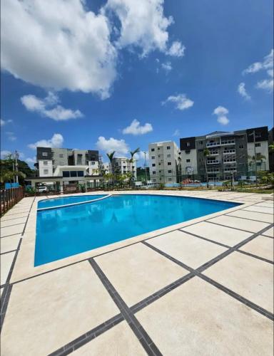 Apartamento con terraza y jacuzzi privado in Villa Mella