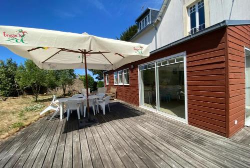 CARANTEC FAMILY HOME WITH GARDEN 6 persons gîte à louer Troborn