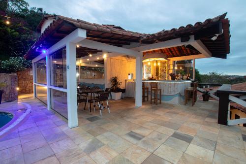 Bar/Lounge, Hotel Ilha Branca Inn in Búzios