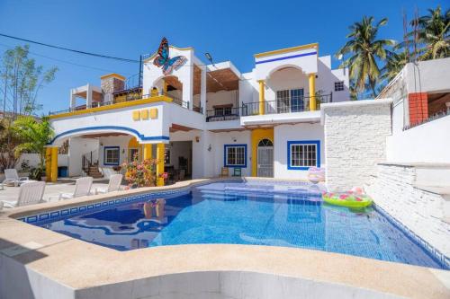 La Casa Mariposa in Rincon de Guayabitos, Mexico
