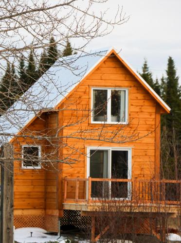 景觀, Éco-Chalets Monk (Eco-Chalets Monk) in 聖讓波若利