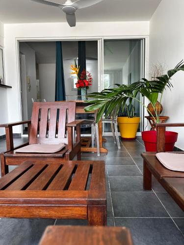 บริการและสิ่งอำนวยความสะดวก, Jasmin - Appartement face plage Diamant in เลอ ยามัน