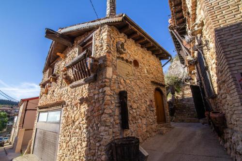 A szálláshely kívülről, La casita de ucero in Ucero