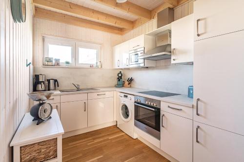 кухня, Ferienhaus Snorris Stuga Olpenitz in Olpenitz