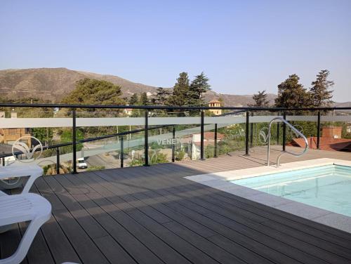 景觀, Samsara La Falda- Depto con con cochera cubierta-piscina -AC-calefaccion-SUM-vistas a las montanas-W in 拉法爾達