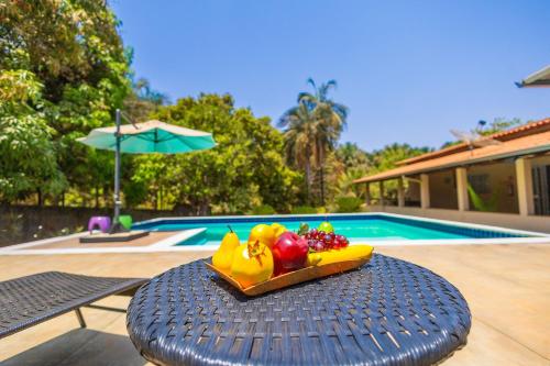 Úszómedence, Chácara completa para Lazer: 6 Quartos e Piscina (Chacara completa para Lazer: 6 Quartos e Piscina) in Caldas Novas