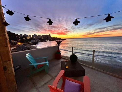 balkon/terras, PACIFICSUNSET CONCÓN in Concon