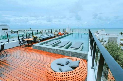 Flat a 50m Praia Caribessa - Get One