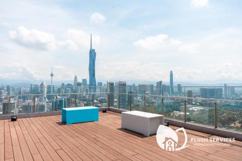 View, Riveria City at KL Sentral by Plush near Thean Hou Temple