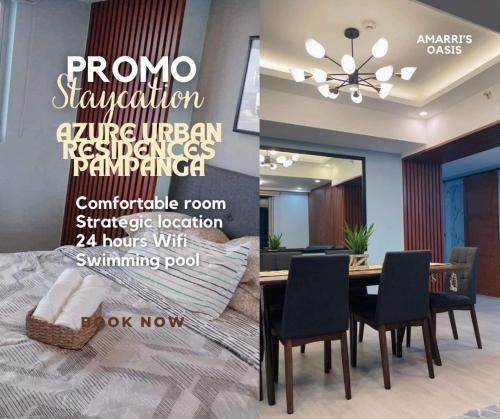 1BEDROOM Unit at Azure north With Netflix up to 6PAX, San Fernando
