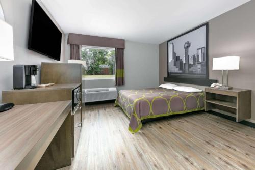 Vendégszoba, Super 8 By Wyndham Waxahachie Tx in Waxahachie