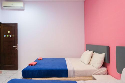 1 double bed