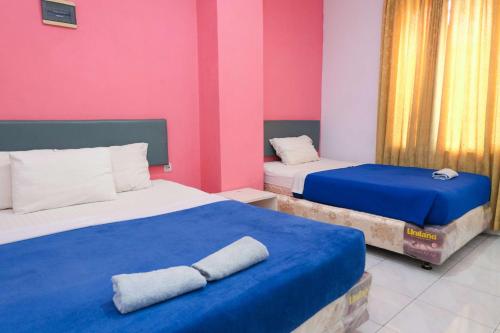 1 double bed