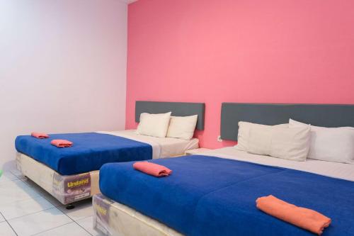 1 double bed