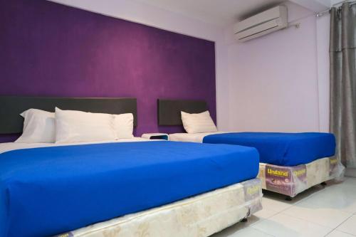 1 double bed