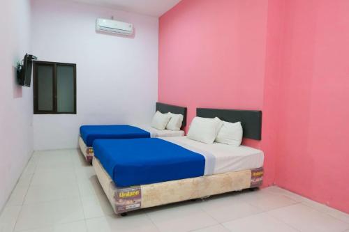 1 double bed