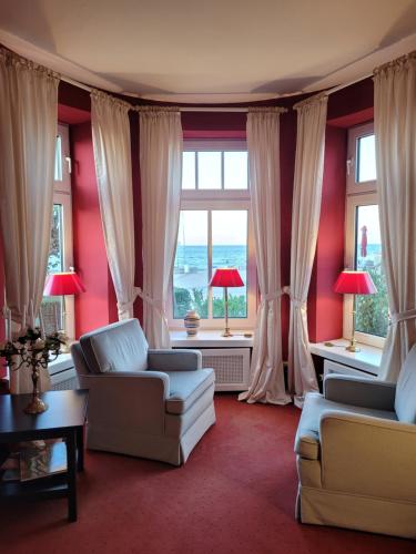 Lobby, Hotel Schweriner Hof in Ostseebad Kühlungsborn