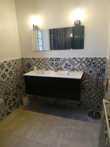 Chambre double, vue sur le jardin