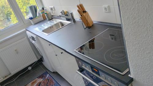 مطبخ, Ferienwohnung Appartment in Coswig