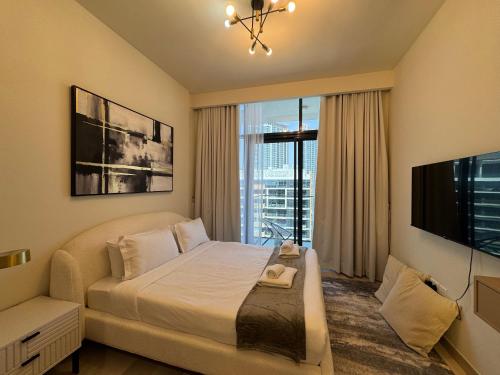 Ashri Elegant Studio Near Burj Khalifa, Dubaj
