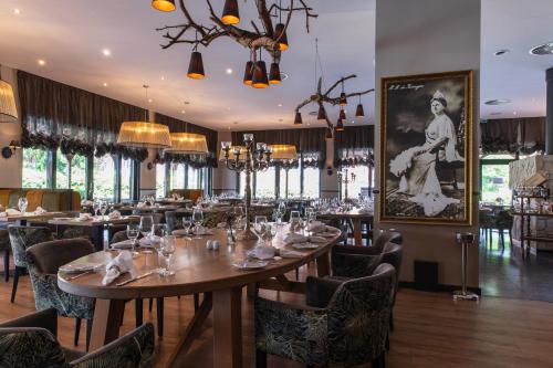 Étterem, Schloss Basthorst in Crivitz