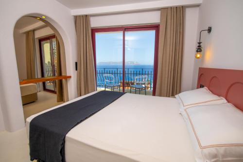 Camera doppia, vista sul mare, balcone