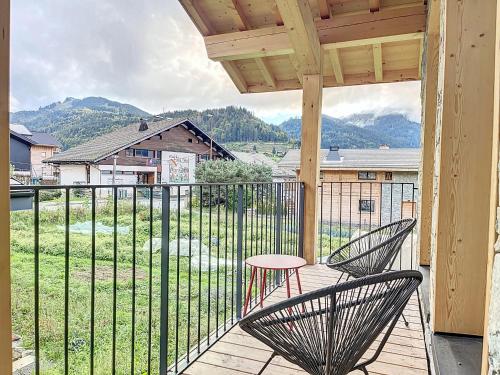 Balkons/terase, Chalet Beli - Montriond - Centre village in Montrionda