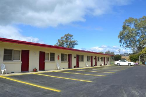 A szálláshely kívülről, Wattle Motel in Seymour