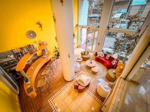 Bar/Lounge, Hotel Rèmin Plaza in Rimini