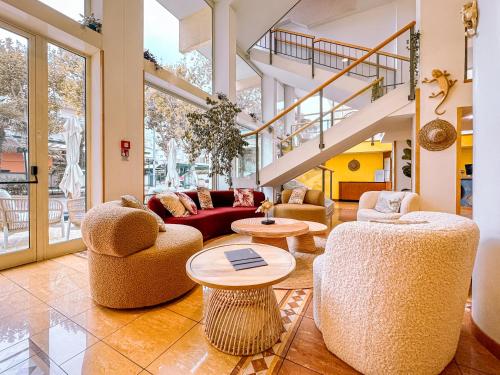 Lobby, Hotel Rèmin Plaza in Rimini