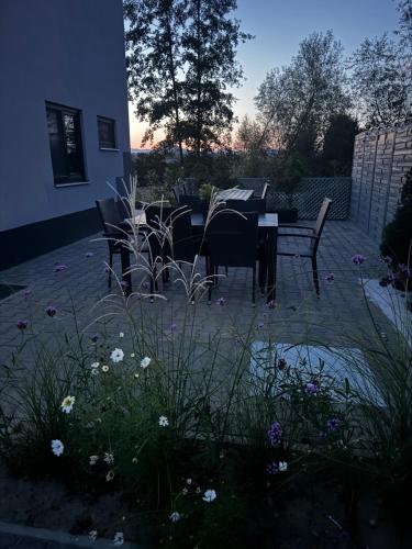 Erkély/terasz, Apartmán 2 Jägerhaus (Apartman 2 Jagerhaus) in Radovesice