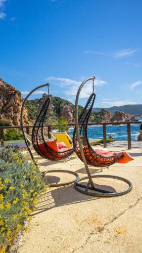 ระเบียง/ชานเรือน, โรงแรมกอสตา ปาราดิโซ (Hotel Costa Paradiso) in กอสตา ปาราดิโซ