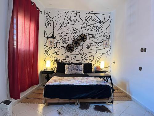 Exterior view of Welcome in Appartement marocain proche de la mer a Sidi Bouzid