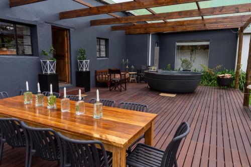 Restoran, Sionsberg Farmstay in Riversdale