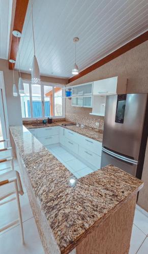 ห้องครัว, Casa em Pernambuco, Guarujá (Casa em Pernambuco, Guaruja) in ปรายา เด เปอร์นัมบูโก