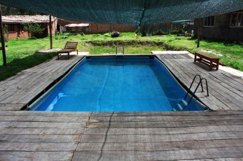 Úszómedence, Pitusiwasi Guest House in Calca