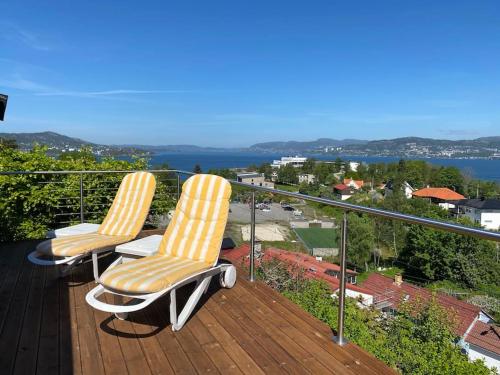 Hel villa i Bergen med flott utsikt og 4 soverom in Laksevåg